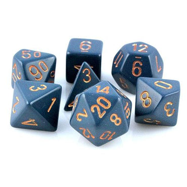 7CT OPAQUE POLY DUSTY BLUE/COPPER DIE SET