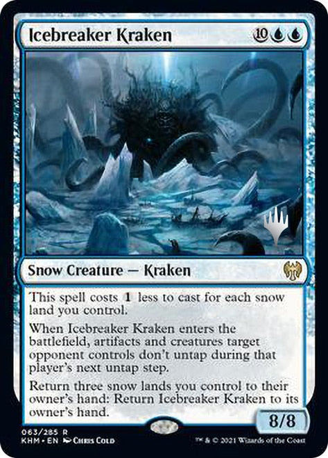 Icebreaker Kraken (Promo Pack) [Kaldheim Promos]