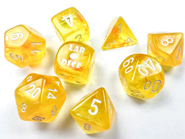 7CT LAB DICE Borealis Poly Set, Canary/White