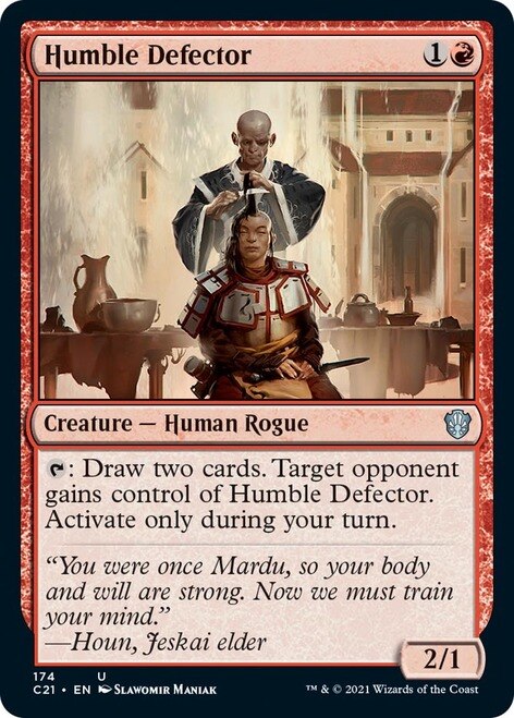 Humble Defector [Commander 2021]