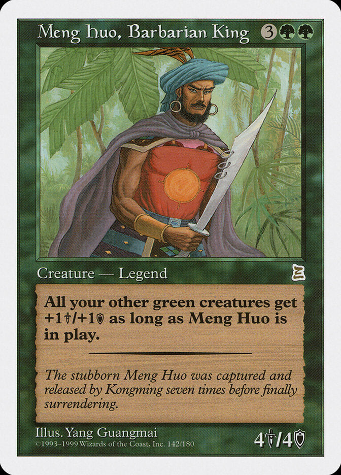 Meng Huo, Barbarian King [Portal Three Kingdoms]