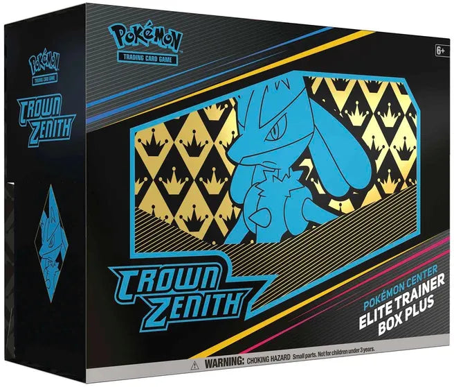 Crown Zenith Pokémon Center Elite Trainer Box