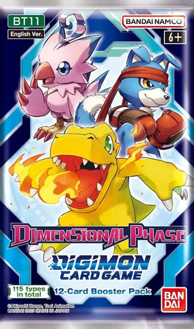 Digimon Dimensional Phase Booster Pack BT11
