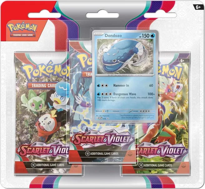 Scarlet & Violet Booster 3-pack Blister