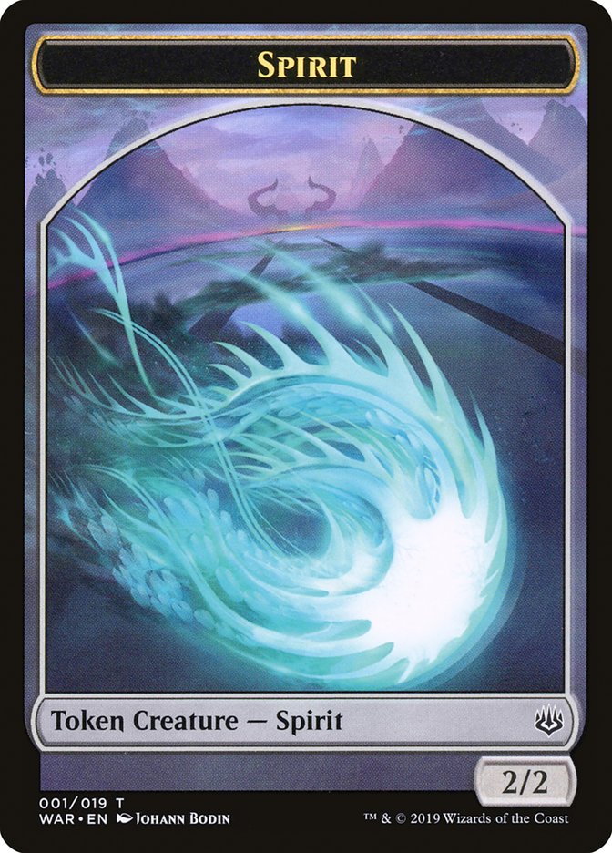 Spirit Token [War of the Spark Tokens]