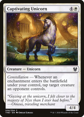 Captivating Unicorn [Theros Beyond Death]
