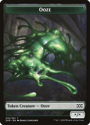 Copy // Ooze Double-Sided Token [Double Masters Tokens]