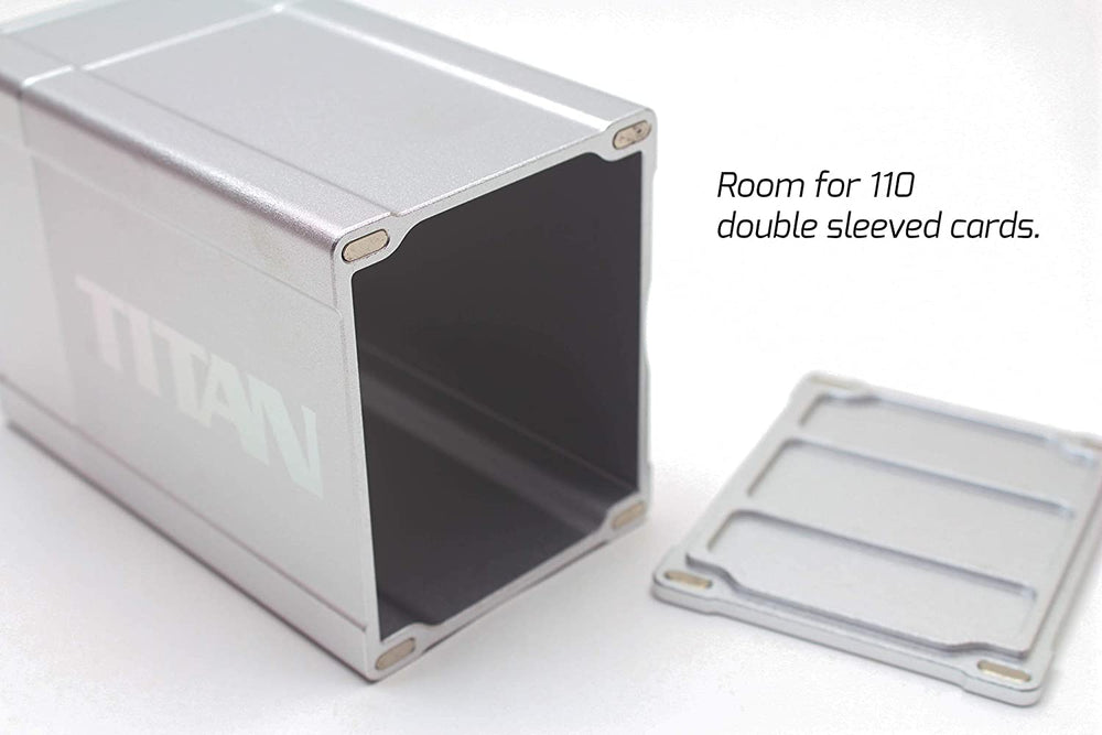 Titan Deck Box - Silver