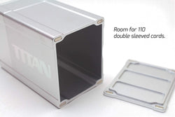 Titan Deck Box - Silver
