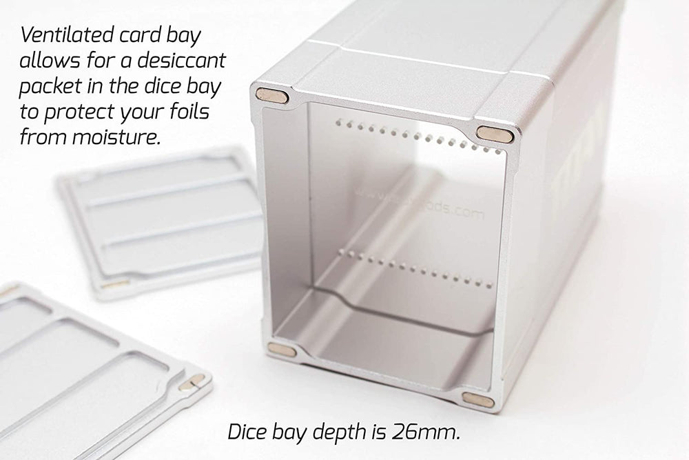 Titan Deck Box - Silver