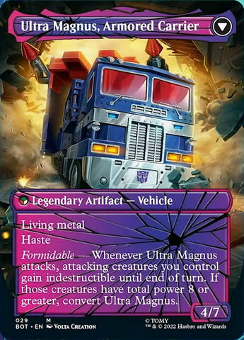 Ultra Magnus, Tactician // Ultra Magnus, Armored Carrier (Shattered Glass) [Transformers]