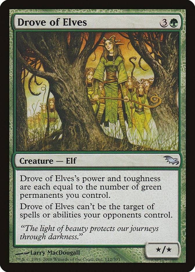 Drove of Elves [Shadowmoor]