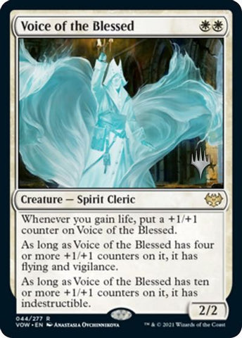 Voice of the Blessed (Promo Pack) [Innistrad: Crimson Vow Promos]