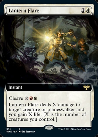 Lantern Flare (Extended Art) [Innistrad: Crimson Vow]