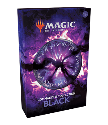 commander 2021 booster box Commander Collection: Black