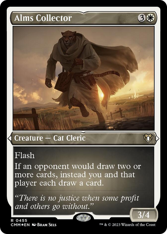 Alms Collector (Foil Etched) [Commander Masters]