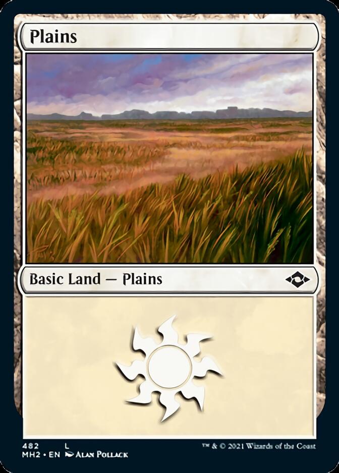 Plains (482) (Foil Etched) [Modern Horizons 2]