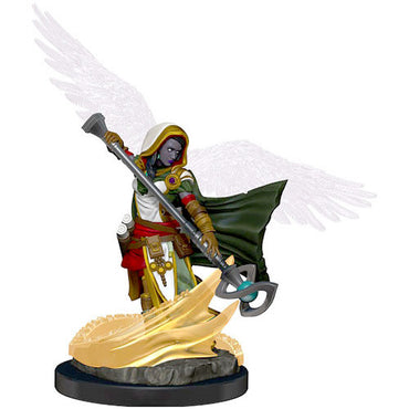 Premium Painted D&D Miniature: Aasimar Wizard