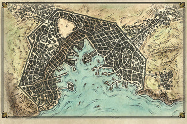 D&D Map: Baldur's Gate