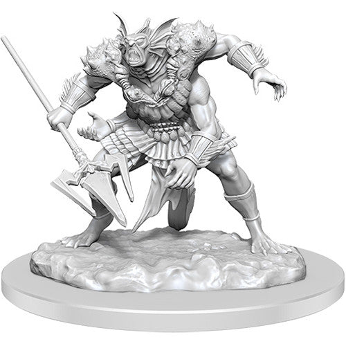 Unpainted D&D Miniature: Sahuagin Baron