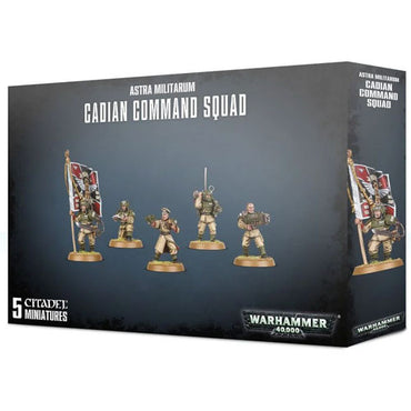 Warhammer 40k: Cadian Command Squad (Astra Militarum)