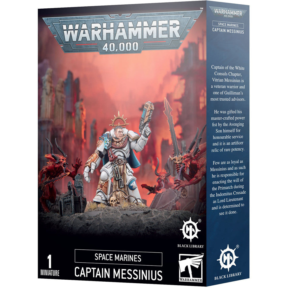 Warhammer 40k: Captain Messinius (Space Marines)
