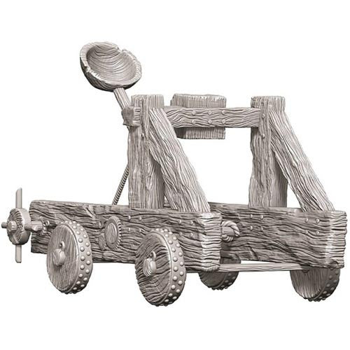 Unpainted D&D Miniature: Catapult