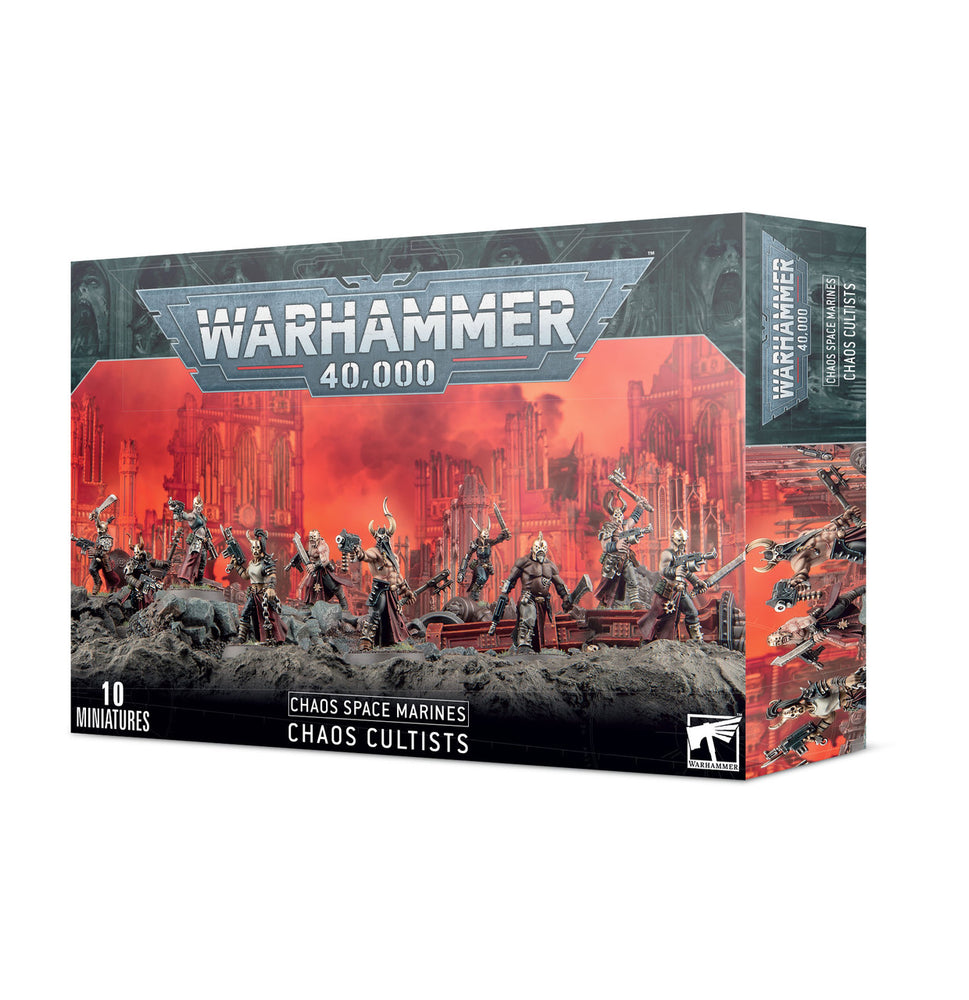 Warhammer 40k: Chaos Cultists (Chaos Space Marines)