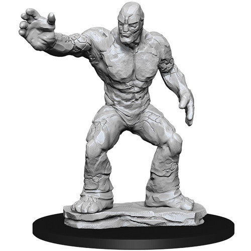 Unpainted D&D Miniature: Clay Golem