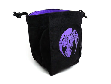 Microfiber Self Standing Dice Bag