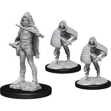 Unpainted D&D Miniature: Darkling Elder & Darklings