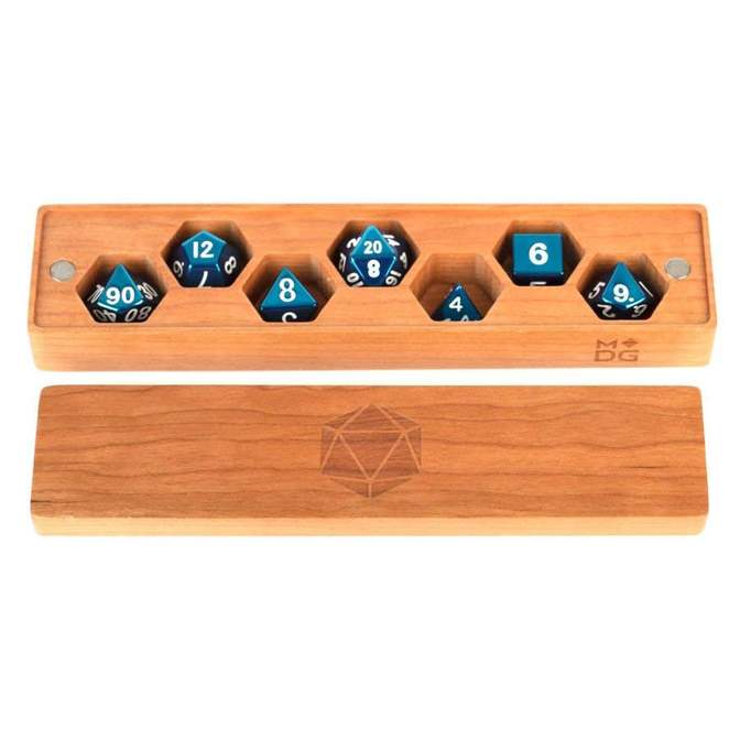 Wood Dice Vault: Cherry Wood