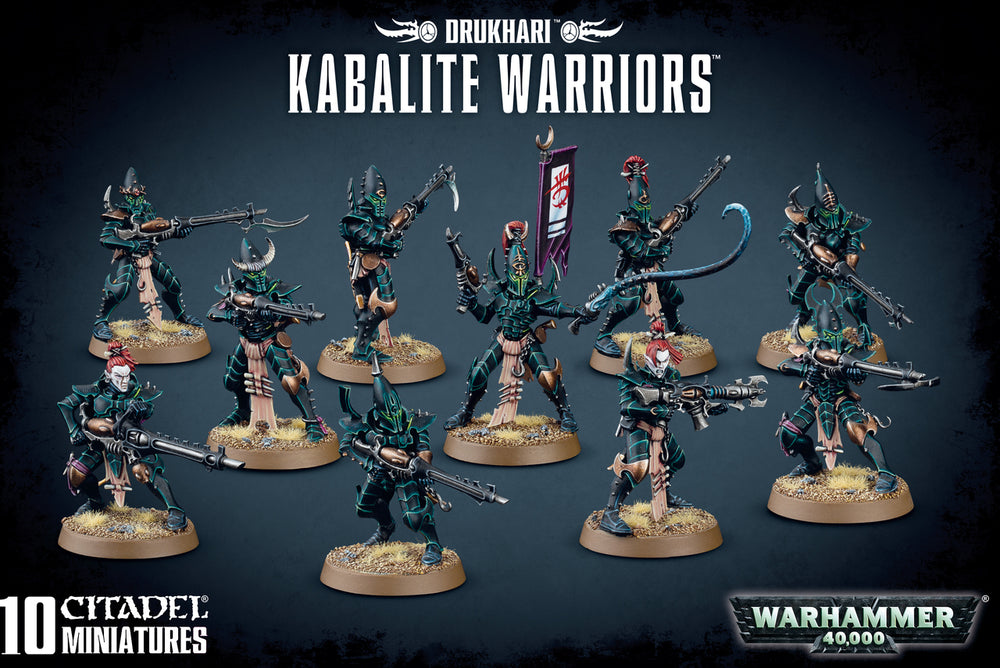 Warhammer 40k: Kabalite Warriors (Drukhari)