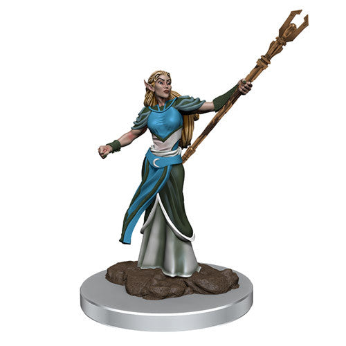 Premium Painted D&D Miniature: Elf Sorcerer