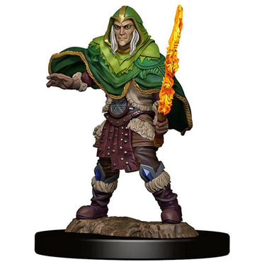 Premium Painted D&D Miniature: Elf Fighter