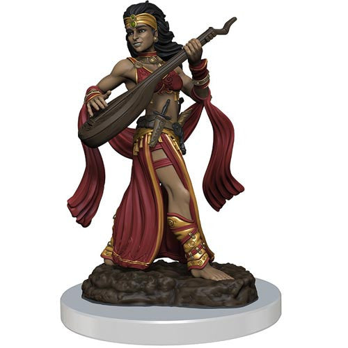 Prepainted Pathfinder Battles Miniature: Female Human Bard