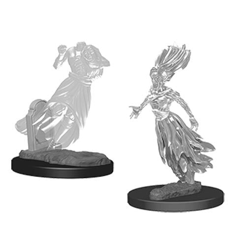Unpainted D&D Miniature: Ghost and Banshee