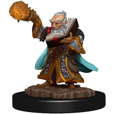 Premium Painted D&D Miniature: Gnome Wizard