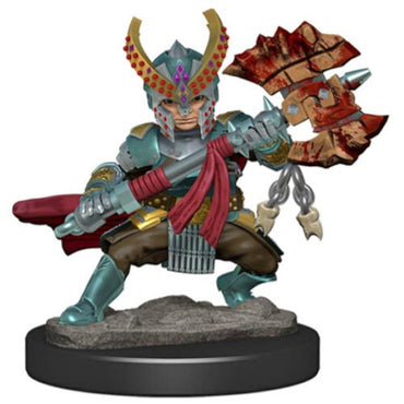 Premium Painted D&D Miniature: Halfling Fighter