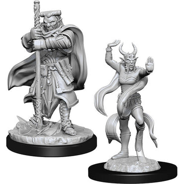 Unpainted D&D Miniature: Hobgoblin Devastator & Iron Shadow