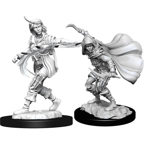 Unpainted D&D Miniature: Human Rogue