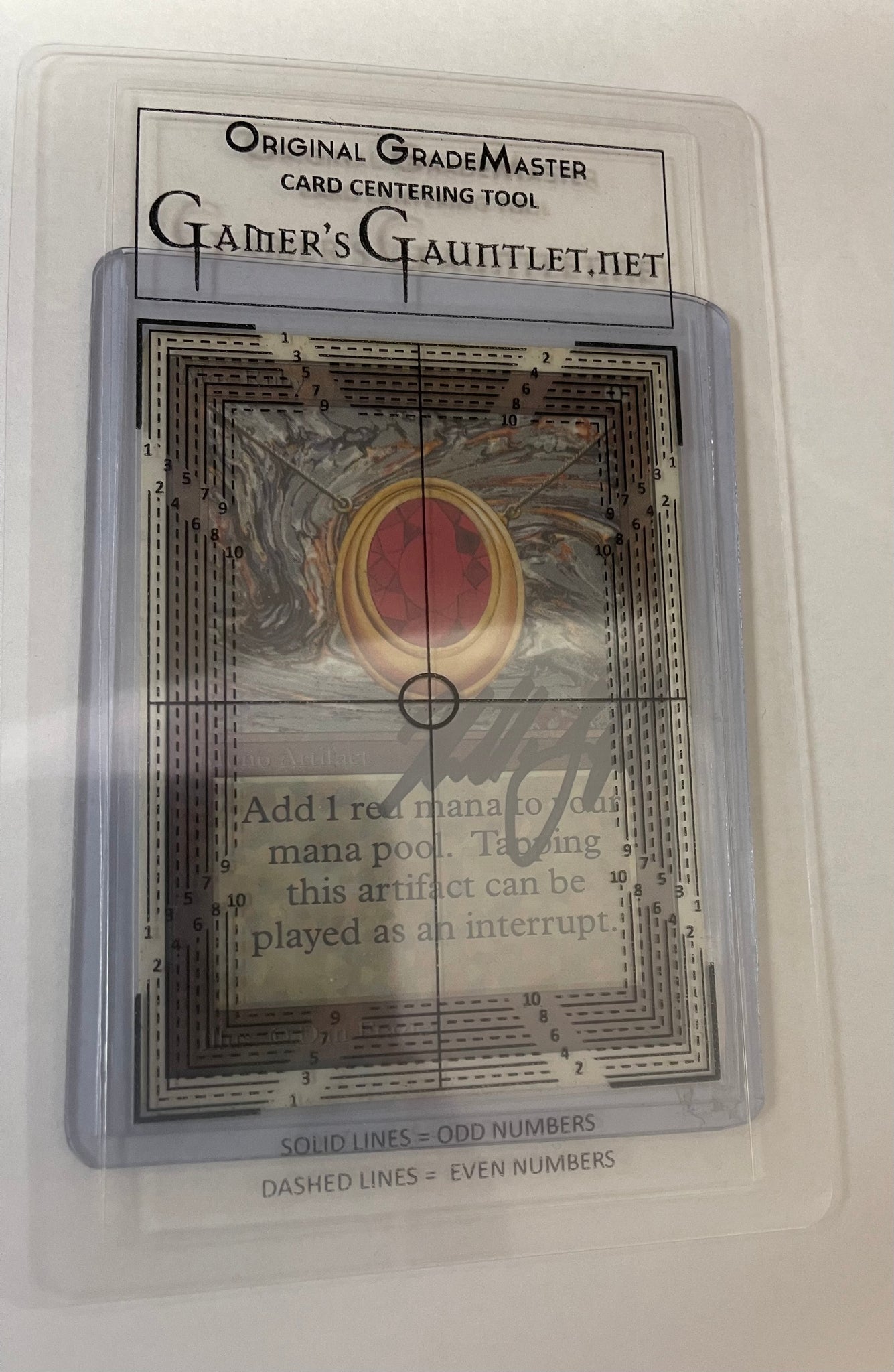 Card Centering Tool Card Centering Tool