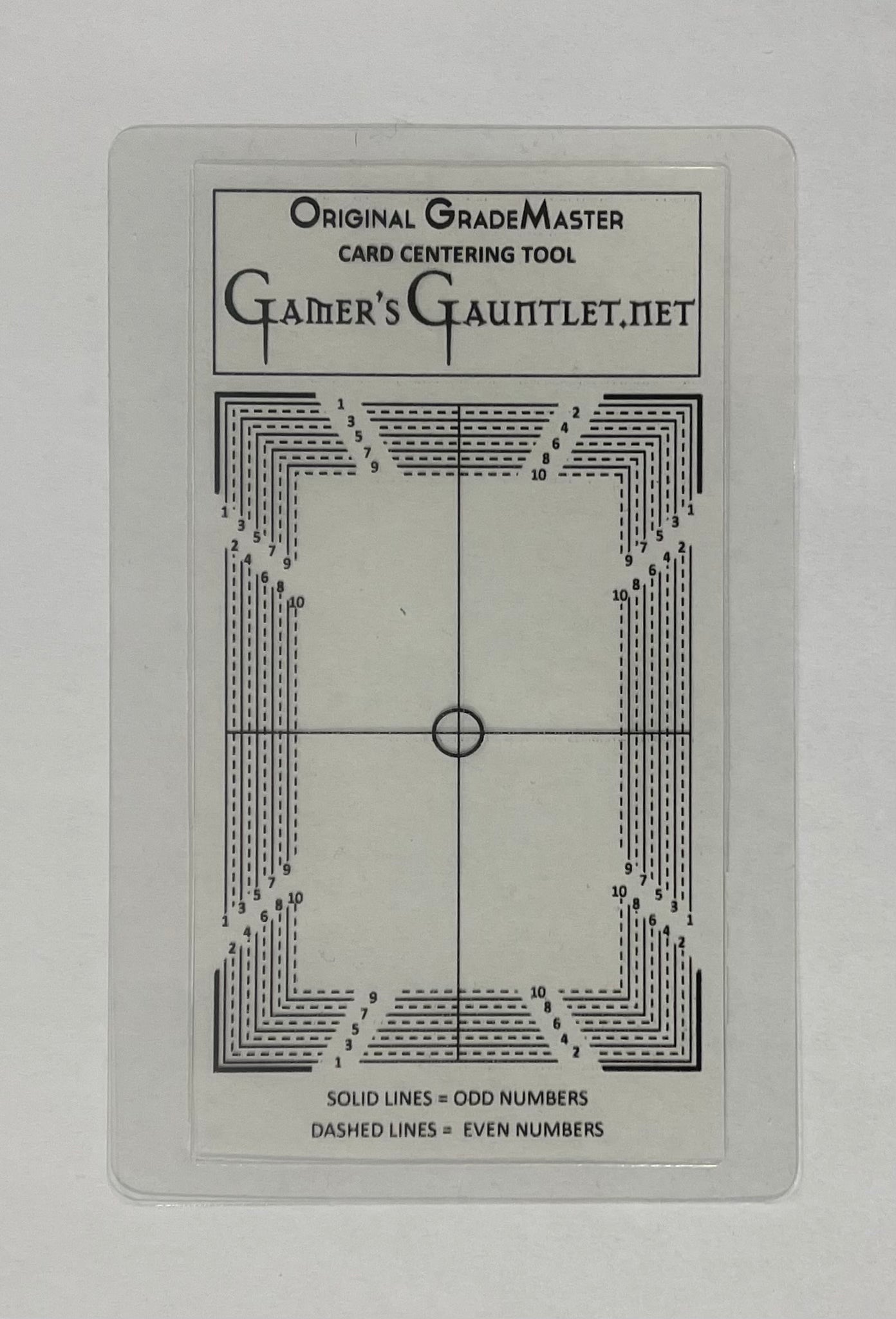 Card Centering Tool Card Centering Tool