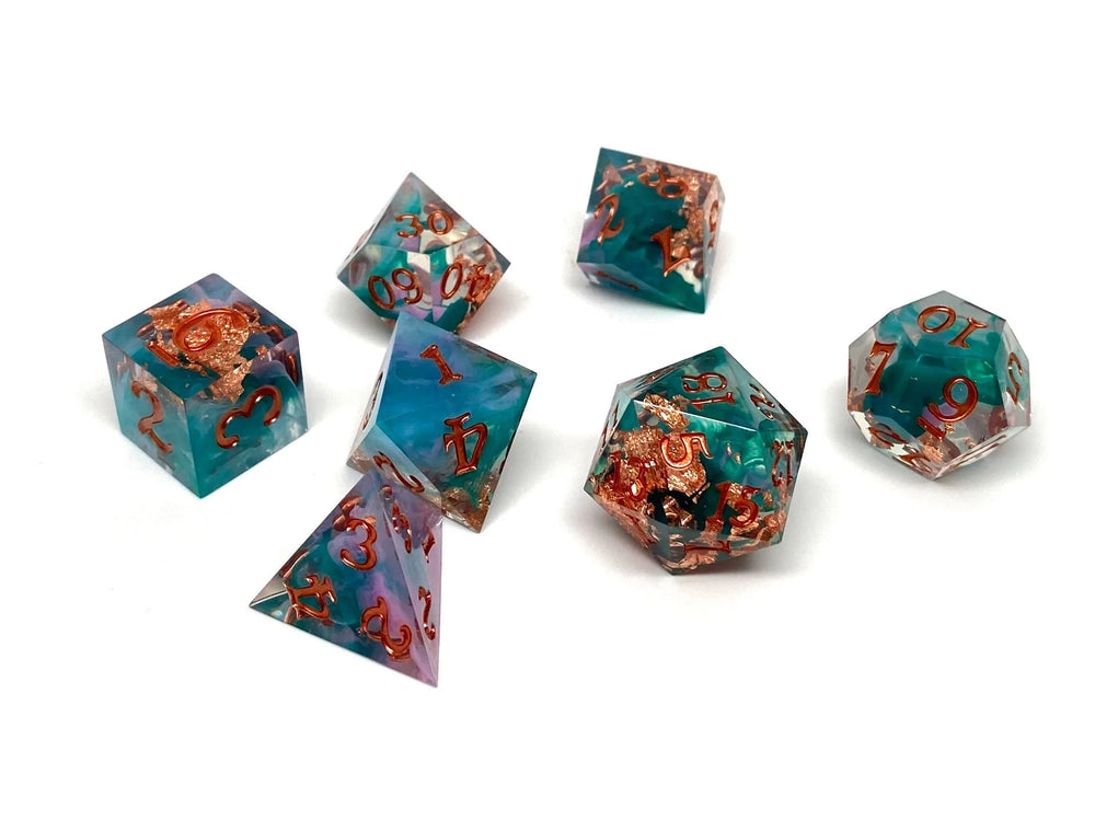 Shallow Reef Sharp Edge RPG Dice Set