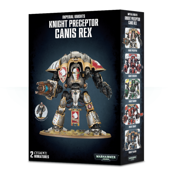 Warhammer AoS: Knight Preceptor Canis Rex (Imperial Knights)