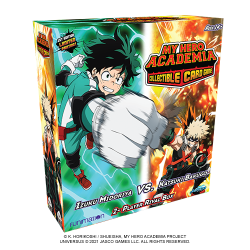 My Hero Academia CCG 2-Player Rival Box: Izuku vs Katuki