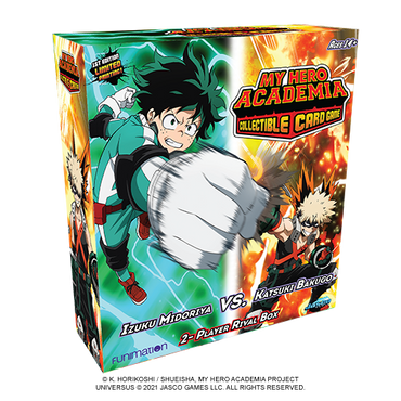 My Hero Academia CCG 2-Player Rival Box: Izuku vs Katuki