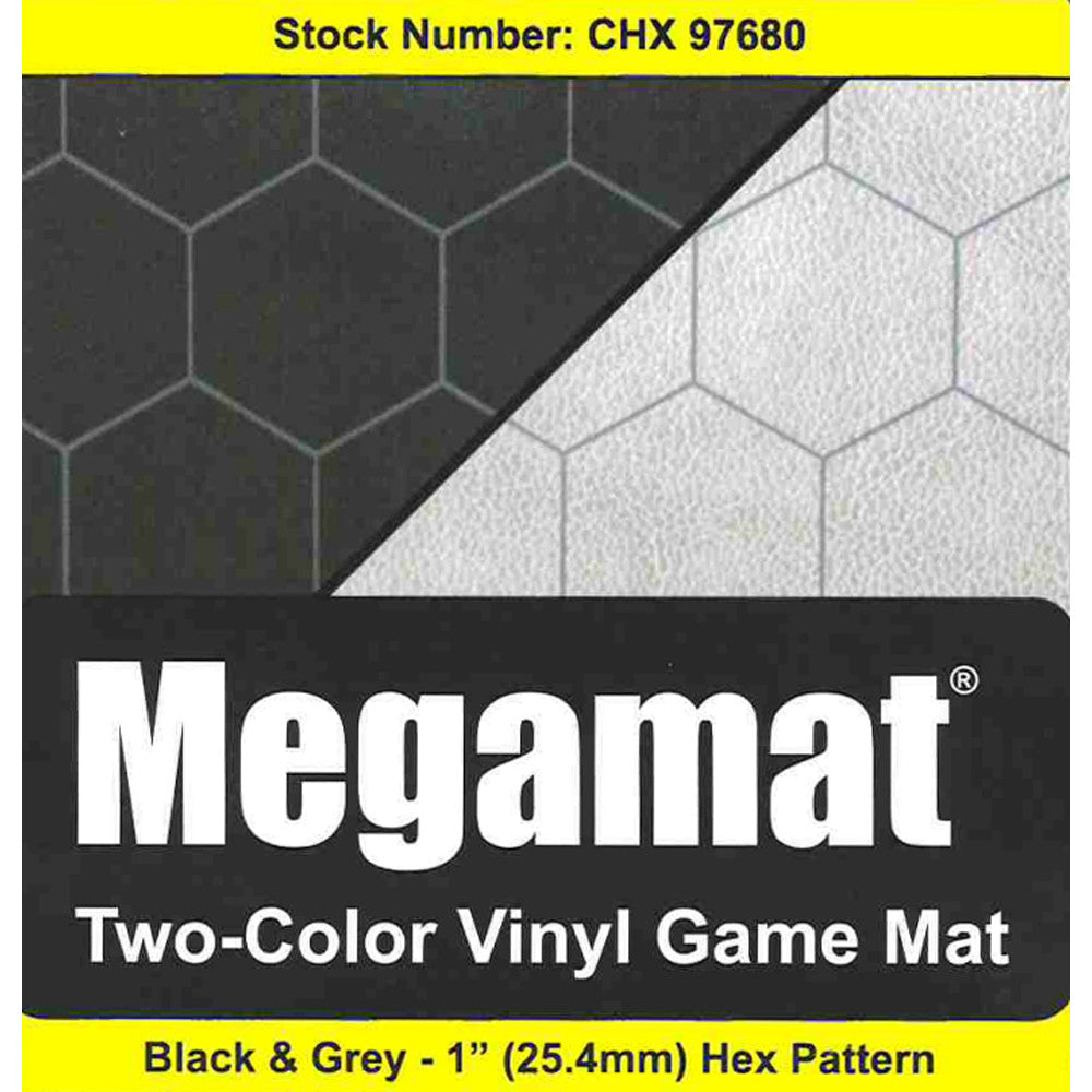 Reversible Megamat: 1-inch Hex  (34.5" x 48")