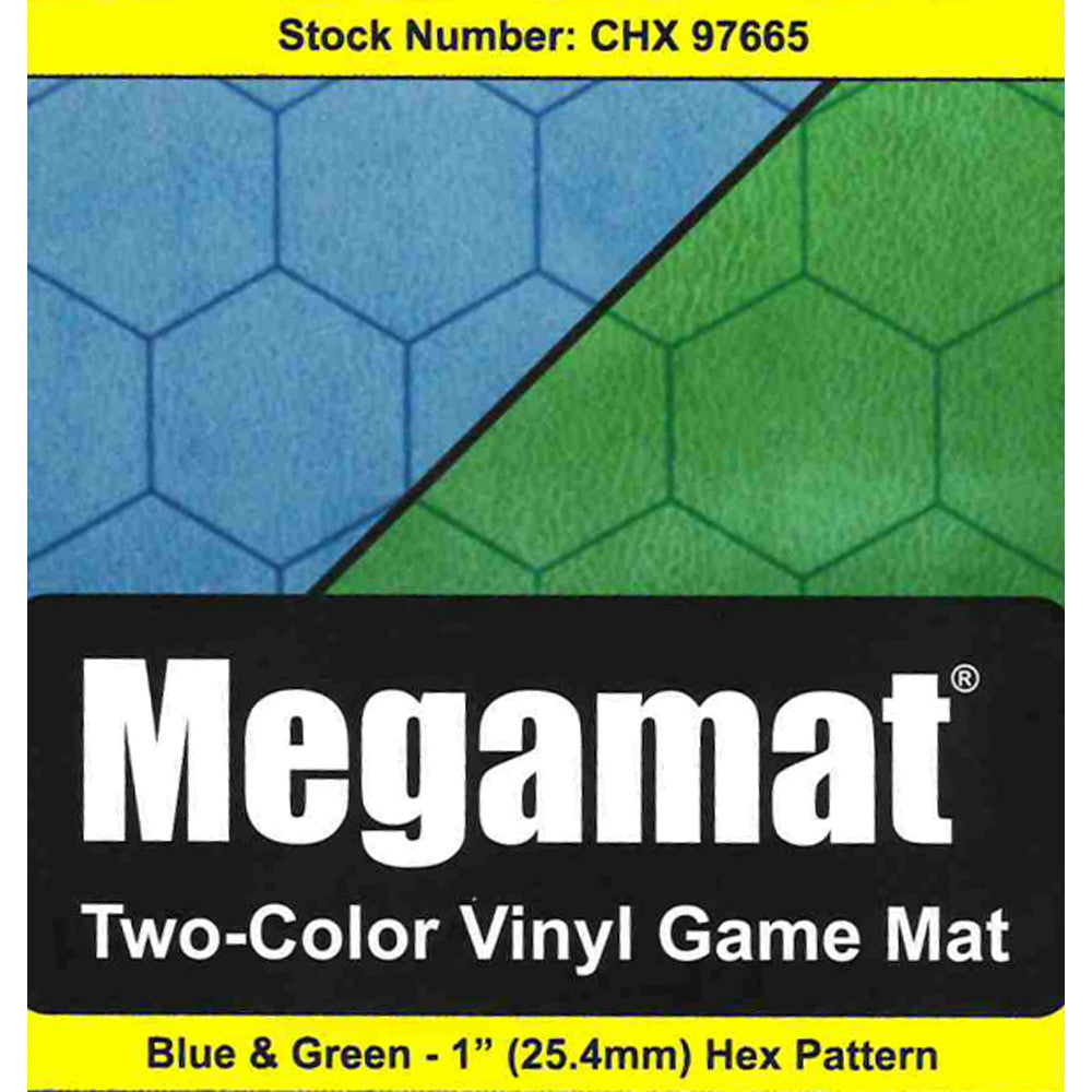 Reversible Megamat: 1-inch Hex  (34.5" x 48")