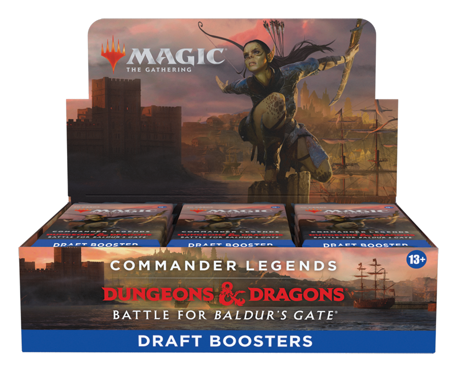 Battle for Baldur's Gate - Commander Legends - Draft Booster Box Battle for Baldur's Gate - Commander Legends - Draft Booster Box